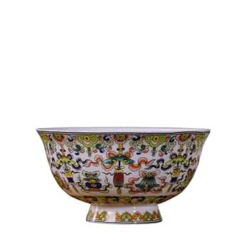 中国古玩 波状紋小壺 高さ11.3㎝ 東Y6-0501① Amazon.co.jp: XIALON 15.6cm 6インチ 景徳鎮陶器 磁器 ボウル